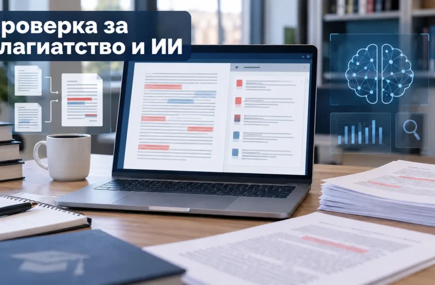 Проверка за плагиатство и ИИ: какво проверяват лекторите?